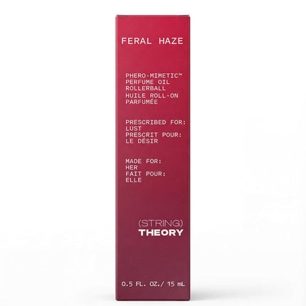 STRING THEORY Pheromone Roll On Perfume Oil for Women - Spicy & Sweet Vanilla Amber Boozy Gourmand Musk - Dark Rum, Vanilla, Creamy Tonka Bean - Long-Lasting Fragrance - Pheromones Phero-Mimetic Oil
