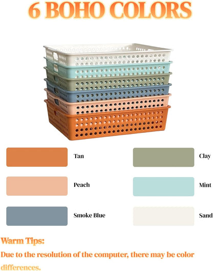 6-Pack Plastic Turn-In Paper Trays - photo 3