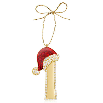 Christmas Initial Ornaments