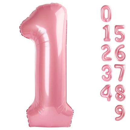 Number Balloons 5 Balloon Blue Birthday Decorations for Men Party, 40 Inch
