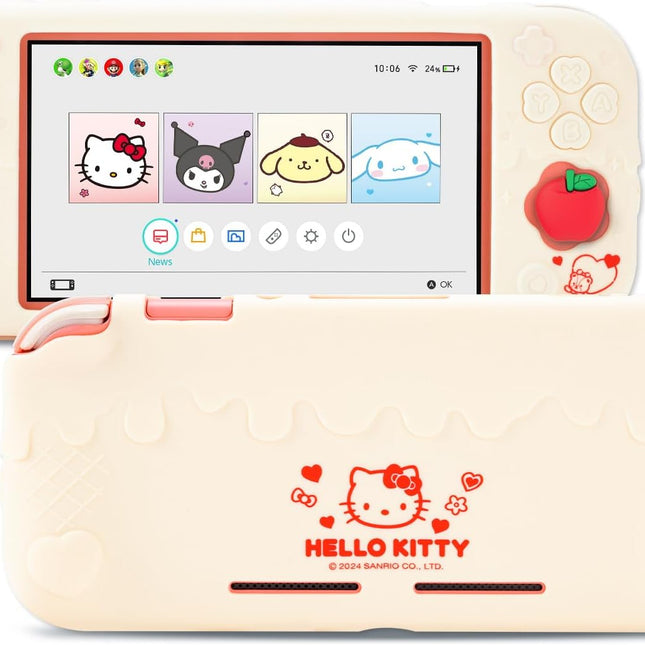 Switch Lite Protective Case,Soft Silicone Protective Shell,Anti-Scratch Protective Cover Case for Switch Lite with 2