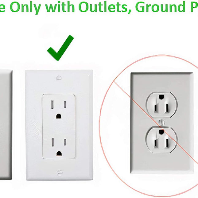 Original & Patented Flat Ultra-Thin Outlet Concealer with Extension Cord Kit, Multi Outlets Power Strip - photo 2