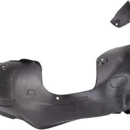 TRQ Front Right Inner Fender Liner Black Passenger Side Compatible with 2017-2019 Kia Niro KI1249161