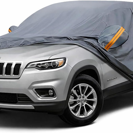 Coverlex All-Weather Je-ep Cherokee Car Cover - Waterproof Heavy Duty SUV Cover Custom Fit for 2014-2026 Cherokee Latitude, Limited, Trailhawk, Overland, Laredo