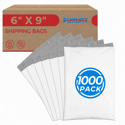 Poly Mailers 10x13 Inch 100 Pack,Shipping Bags for Clothes,White