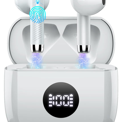 Wireless Earbuds, Bluetooth 5.4 Ear Buds, LED Power Display, 6D Bass Stereo - photo 12
