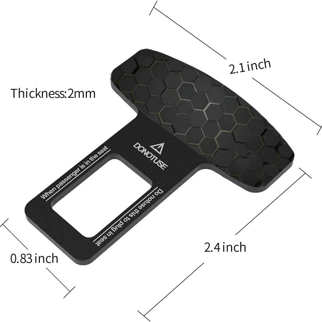 2-Piece Car Seat Belt Pads for Added Driving Comfort