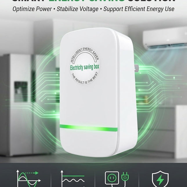 Electricity Saving Box Plug-In Surge Protector for Home Office