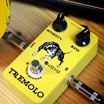 JOYO JF-09 Tremolo Guitar Pedals Guitar Effect Pedal Single Effect with True Bypass