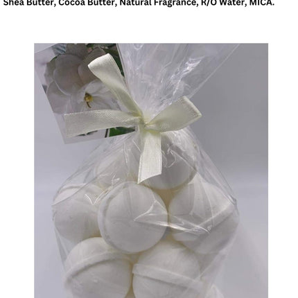 Spa Pure GARDENIA Bath Bomb - 14 Bath Fizzies with Shea Butter, Ultra Moisturizing (12 Oz) ...Great for Dry Skin (Gardenia)