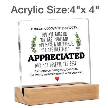 Inspirational Gift Ideas, Thank You Gifts for Women Men Friends