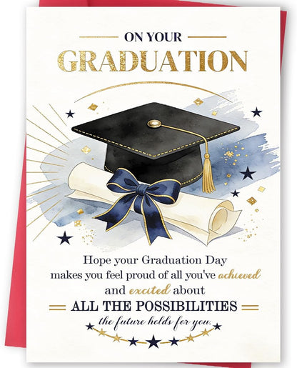 Inspirational Graduation Congratulations Card