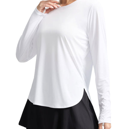 Women's Sun Shirts UPF 50+ Long Sleeve Workout Hiking Tops