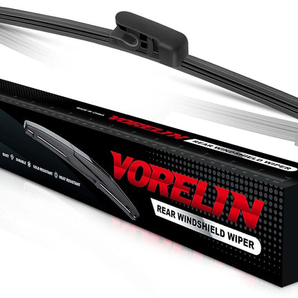 Rear Wiper Blade, All-Season Back Window Wiper, Rear Windshield Wiper Direct Fit OEM Replacement Automotive Blade for Hyundai Veloster 2012 2013 2014 2015 2016 2017