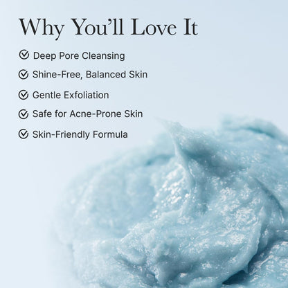 Hyssop Brightening & Deep-Cleansing Face Scrub & Exfoliator - All Skin Types, For Sebaceous Filaments & - photo 3