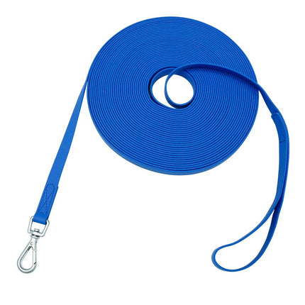 Waterproof Dog Training Leash 50FT 30FT 15FT 10FT 5FT Heavy Duty Recall Long Lead for Large Medium Small Dogs (30FT, Orange)