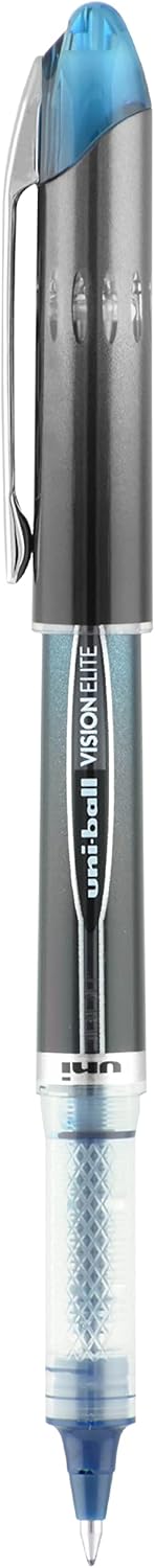 Rollerball Pen, Micro Point (0.5mm), Blue Ink, 6 Pens - photo 4