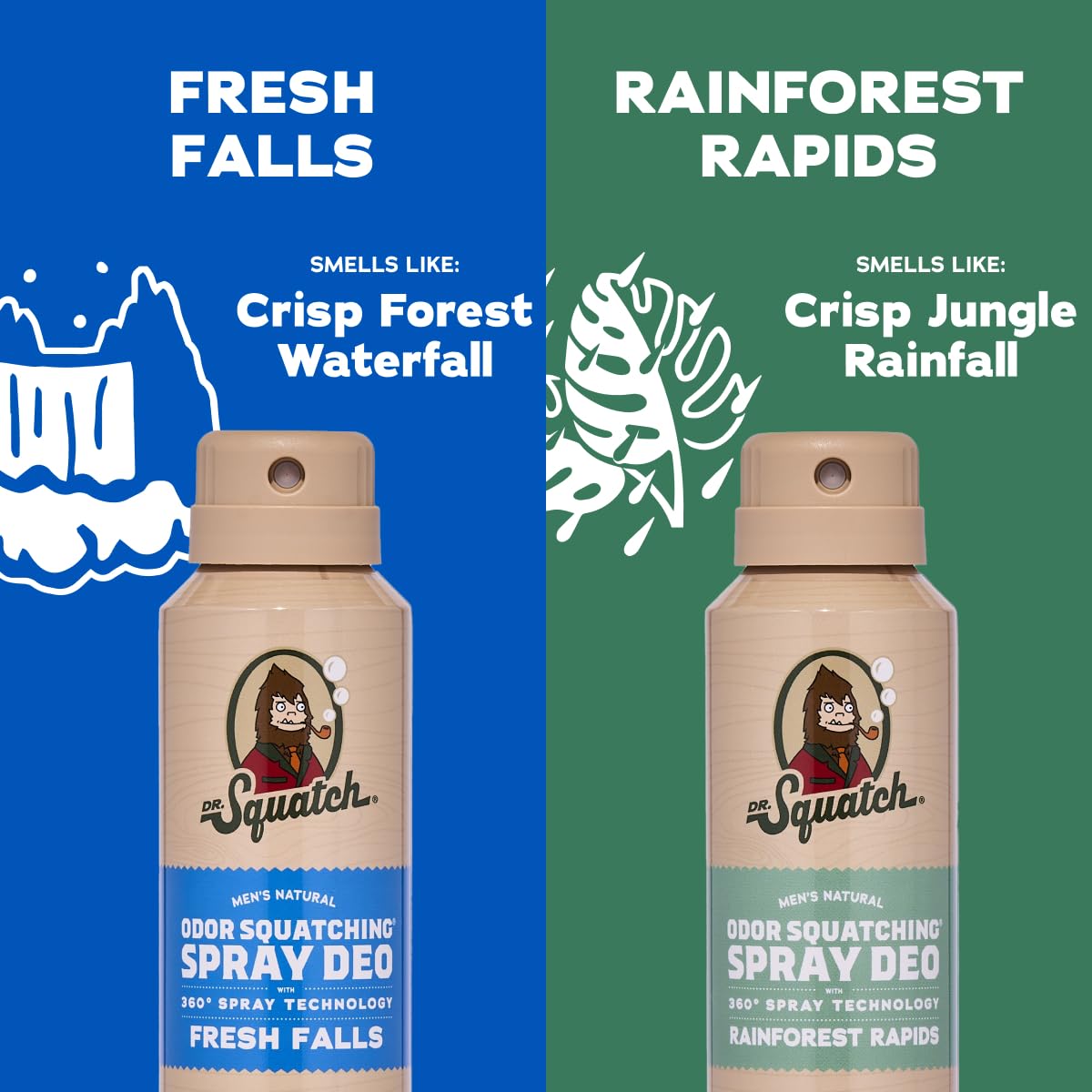 Natural Men’s Spray Deodorant, Aluminum-Free Quick Dry, 4 oz, 2-Pack - photo 3