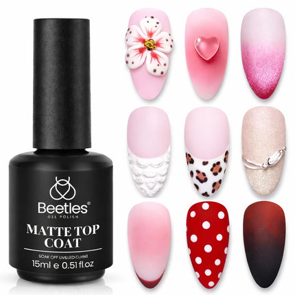 Fortalecimiento y crecimiento de uñas, esmalte de uñas rosa, tratamiento de cuidado de uñas
