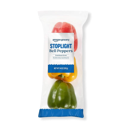 Amazon Grocery, Stoplight Bell Peppers, 3 Ct