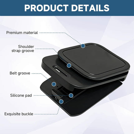 Seat Belt Clips, Adjustable Anti - Slip Car Clips Shoulder Comfortable Adjuster for Adults Car Sedans SUV RV MPV Seat, Comfort & Safety Accessory for Car (2)