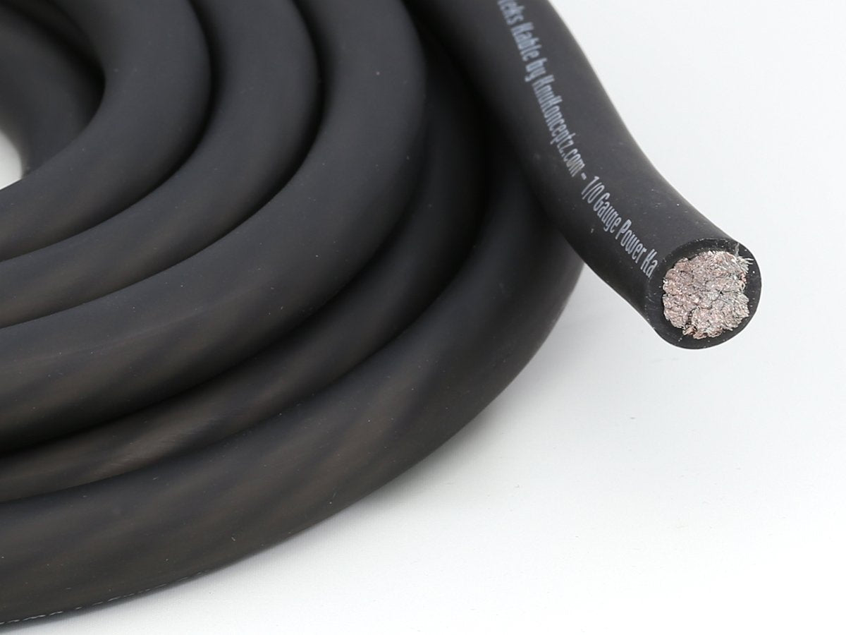 OFC 4 Gauge Power Wire Copper Cable Black