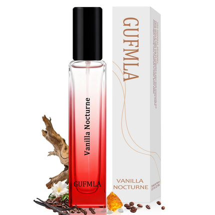Pheromone Perfume for Women, Amber Vanilla Perfume, Vanilla Nocturne Elixir Long Lasting Women's Eau Fraiche, 0.5 fl.oz / 15ml Travel Size Perfume Spray