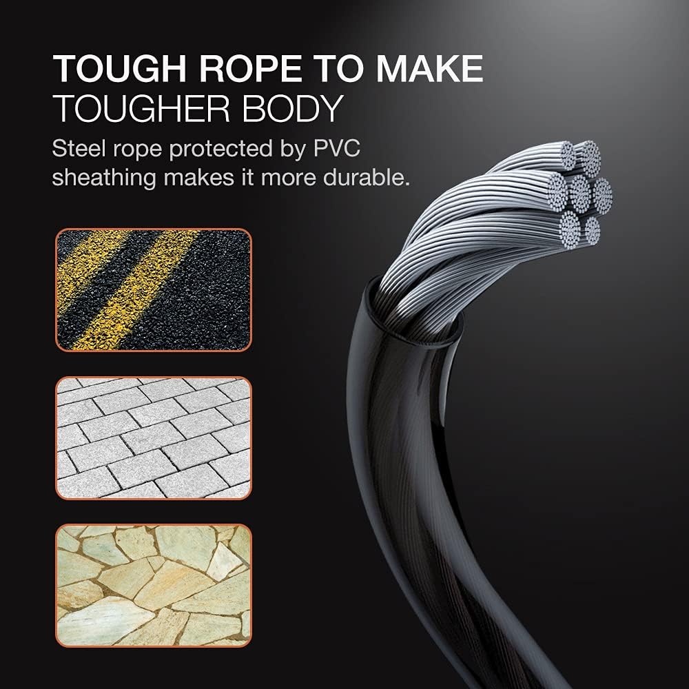 H HANDIO Jump Rope - adjustable length demonstration
