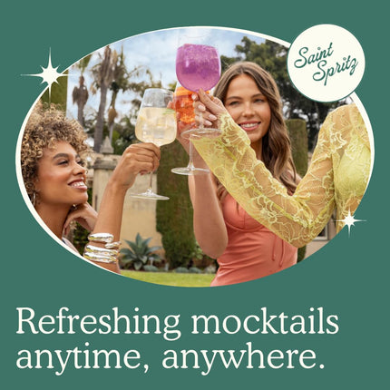 Saint Spritz Non Alcoholic Drink Variety Pack (12-Pack) | Italian Spritz Cans | Amalfi, Sicily & Hugo Flavors | Sparkling Mocktail Aperitif Sampler | Premium Non Alcoholic Wine