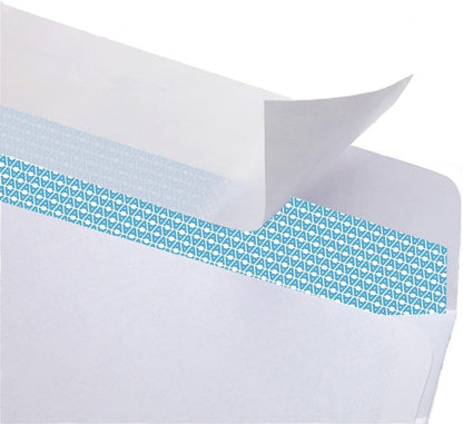 #10 Security Self Seal Envelopes - 100 Count, No Window, White - photo 5