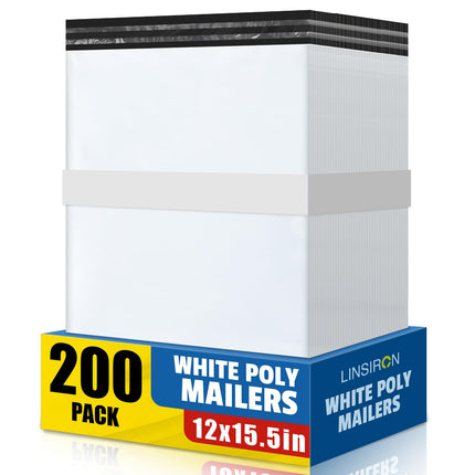 Poly Mailers 10x13 Inch 50 Pcs, Large Shipping Bags for Clothing