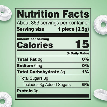 LIFE SAVERS Mints, Bulk Hard Candy Wint-O-Green Breath Mints, 2.8 LBS Party Size