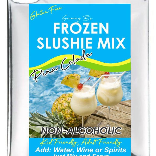 Frozen Slush Slushy Drink Cocktail Mix - Alcoholic Or Non-Alcoholic