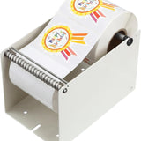 Manual Adjustable Metal Label Sticker Roll Dispenser