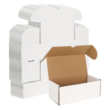 12x9x6 inches White Shipping Boxes pack of 15, Corrugated Cardboard Boxes 12 x 9 x 6 for Packaging Small - photo 8
