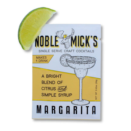Single Serve Craft Cocktails - Margarita Drink Mix (Bundle of 6 Packets) - 45 Calories