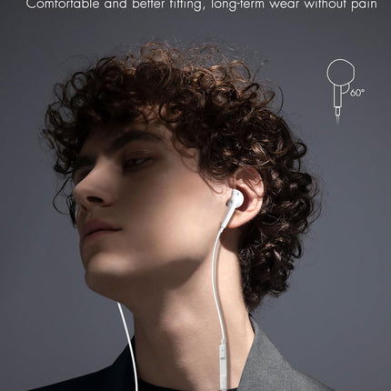 Antool Wired Earbuds,【Ultra Clear Calls & no Noise】 Headphones Earbuds Wired 3.5mm, in-Ear Earphones with Mic, Compatible with iPhone/iPad/Android/Laptop/PC 【2 Pack】