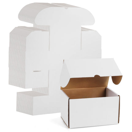 12x9x6 inches White Shipping Boxes pack of 15, Corrugated Cardboard Boxes 12 x 9 x 6 for Packaging Small - photo 20