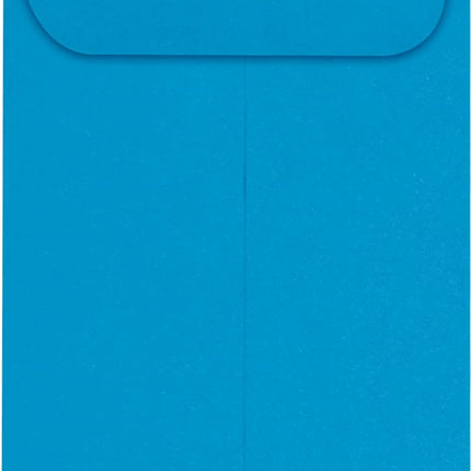 LUXPaper #1 Coin Envelopes | 2 1/4" x 3 1/2" | Pool Blue | 80lb. Text | 50 Qty
