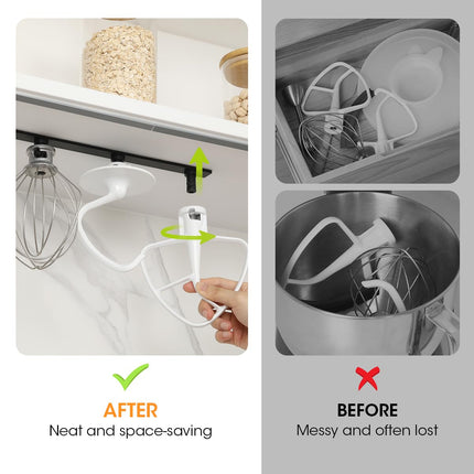 Metal Stand Mixer Attachment Holder for Kitchenaid Mixer Accessories