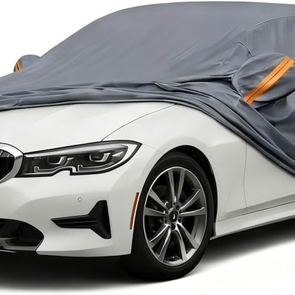 Coverlex All-Weather BMW 3 Series Car Cover - Waterproof Heavy Duty Custom Fit for 2012-2026 BMW 320i, 328i, 330i, 330e, 335i, 340i, M340i, M3 (F30, G20)