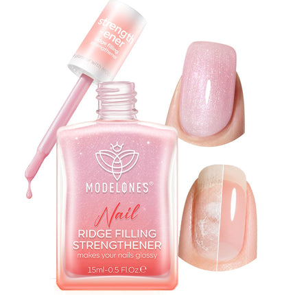 Nail Strengthener and Growth, Nude Natural Glow Nail Polish