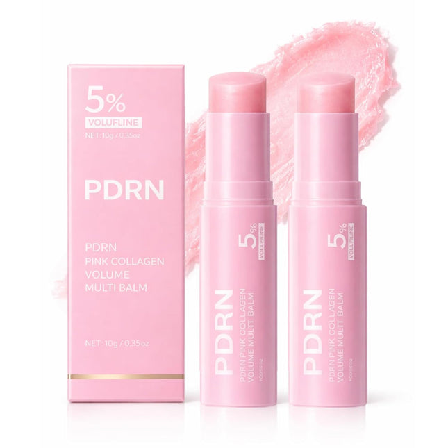 PDRN Pink Collagen Multi Balm Stick - K-Beauty Volufiline & NAD+ Skin