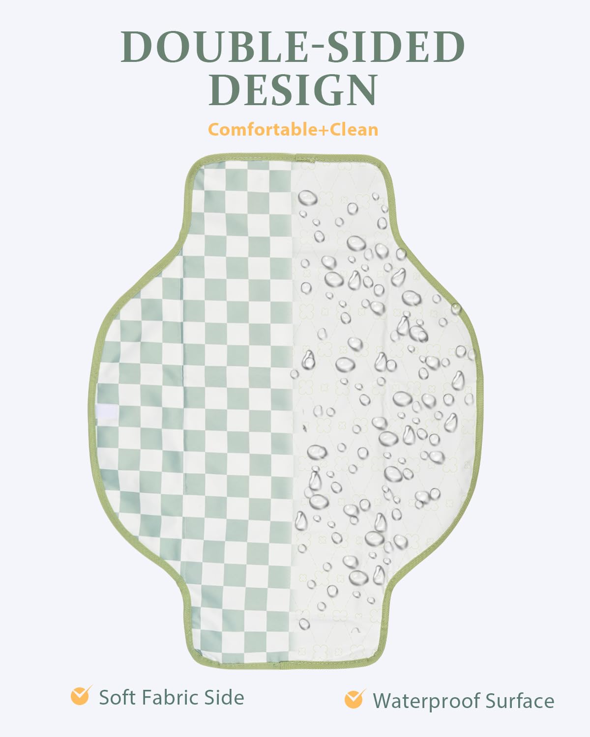 Portable Waterproof Diaper Changing Pad for Travel - photo 4