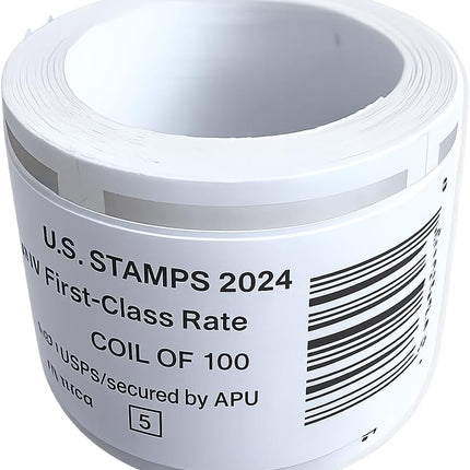Postage Stamps, 1 Roll, 100 Count