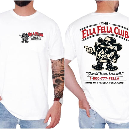 Ella Fella Club Shirt, Men Member Since 2023 Tee, Ella’s Fellas Club T-Shirt