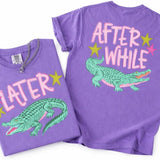 Later Gator T-Shirt, After While Crocodile Shirt, Funny Alligator Sweatshirt, Southern Saying Gift, Crocodile Shirt