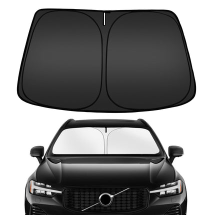 Windshield Sun Shade for Chevy Silverado/GMC Sierra 1500 2500 3500 2019-2025 2026, Custom Fit Foldable Front Window Sunshade Sun Visor Protector, Block UV Rays Keep Your Car Cooler