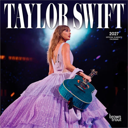 Taylor Swift OFFICIAL | 2027 7 x 14 Inch (Hanging) Monthly Mini Wall Calendar | BrownTrout | Music Pop Singer Songwriter Celebrity