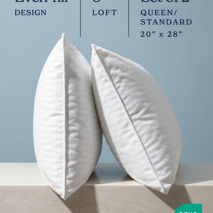 Bed Pillows Standard/Queen Size Set of 2